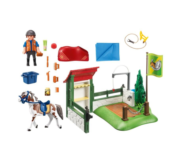 PLAYMOBIL Myjnia dla koni - 440711 - zdjęcie 3